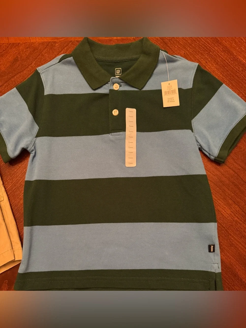 Baby GAP Polo & Kahki Shorts Both 100% Cotton **NWT**